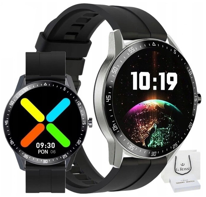 

Zegarek Męski Smartwatch G. Rossi Menu Pl Grawer