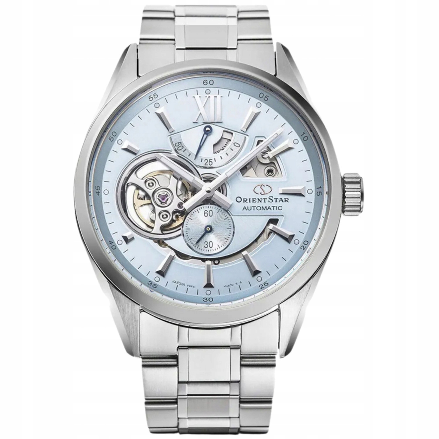 Pánské Hodinky Orient Star RE-AV0127L00B, stříbrný náramek