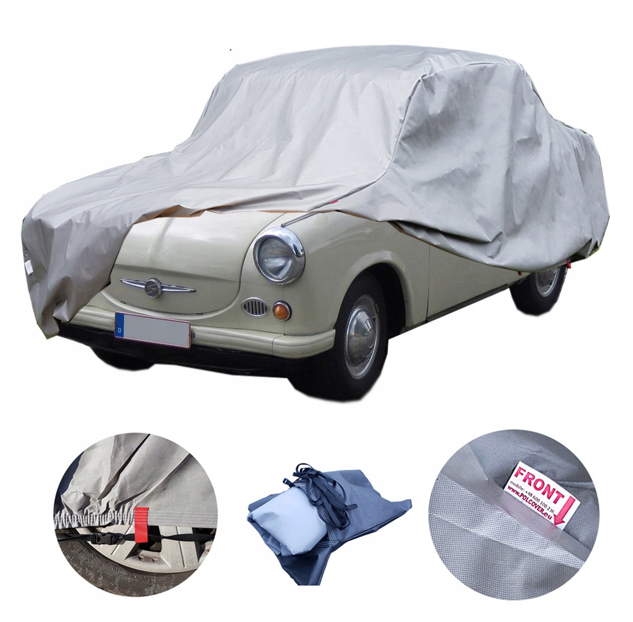 

Pokrowiec Plandeka 4 warstwy Trabant 601 N