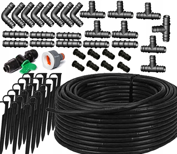 Linia kroplująca 100m Złaczki 84 akcesoria XL