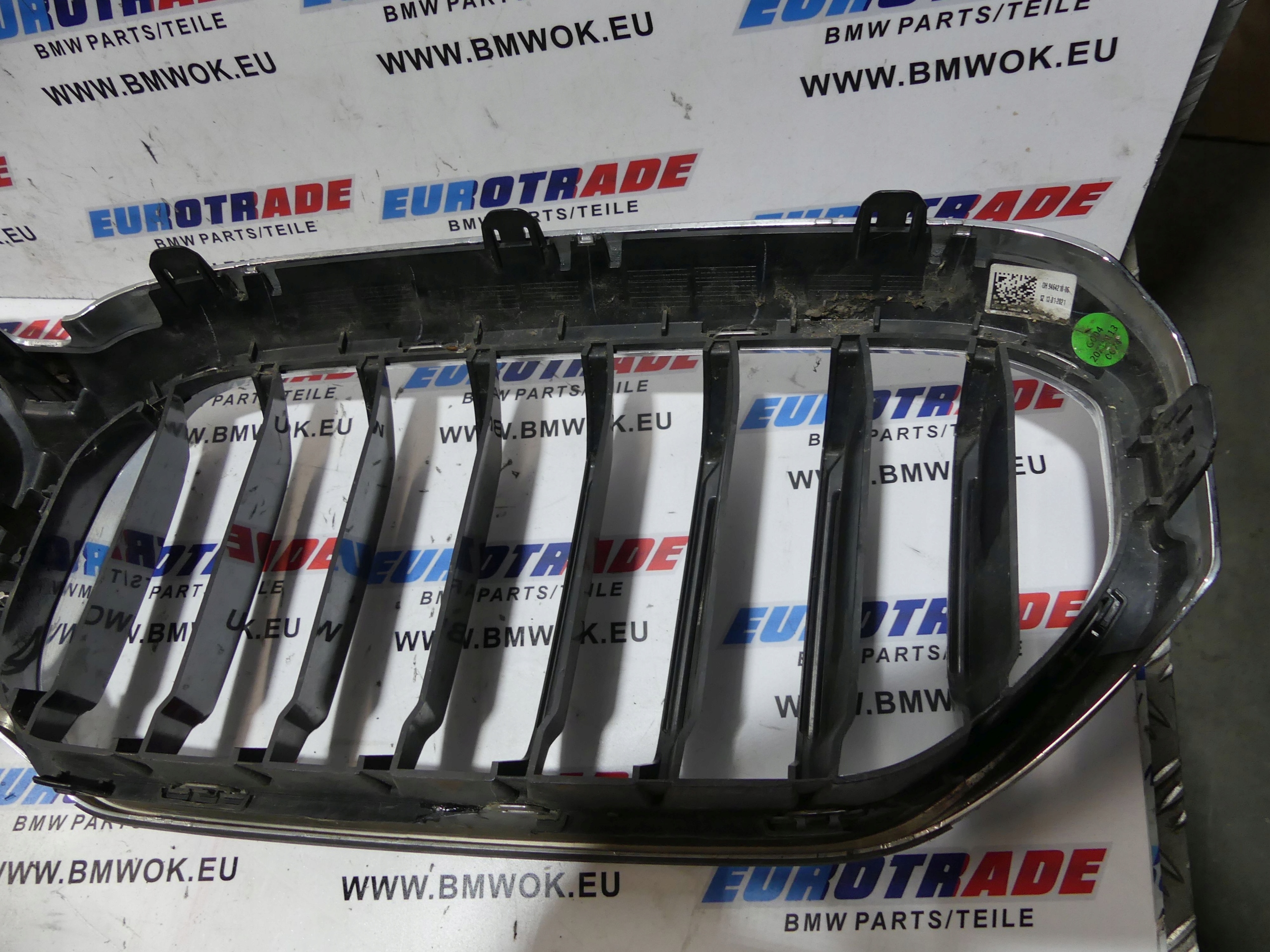 BMW 5 G31 Kühlergrill FRONTGRILL Kühlergitter 9464310 - Thumbnail 8