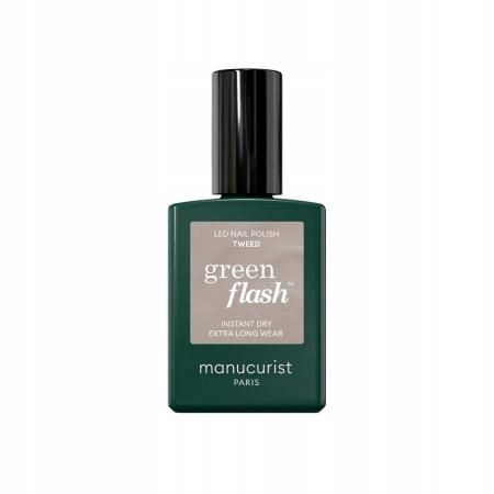 MANUCURIST_Green Flash Led Gel Nail Lacquer lak na nehty Tweed 15 ml
