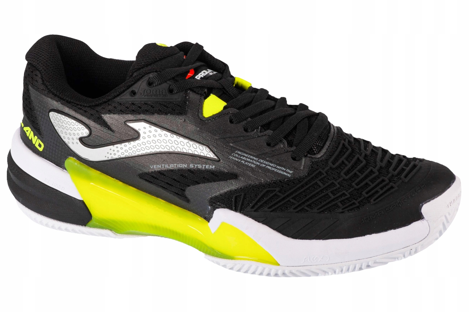 Joma Roland Men 2401 (44) Tenisové boty Pánské Látka Černá