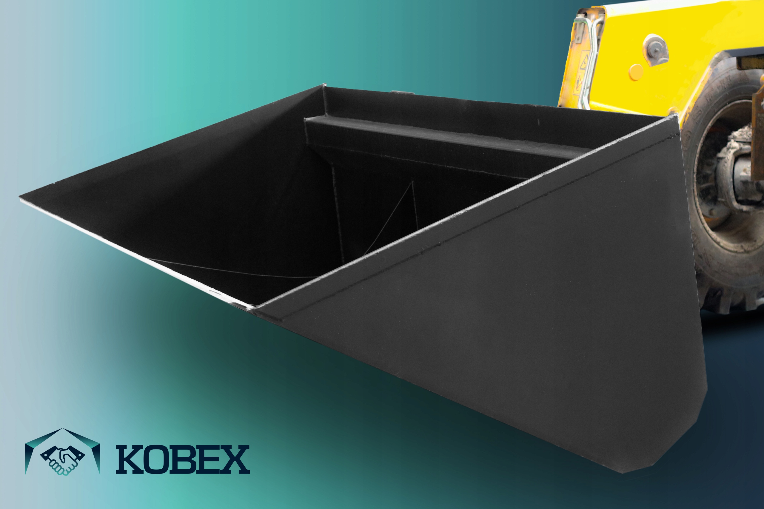 NOWA Lyzka 2m3 do ladowarki JCB MANITOU MERLO