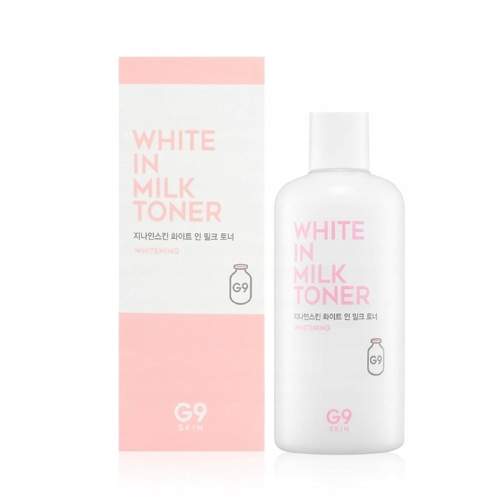 Toner Mléčné tonikum Elasticita Hydratuje 300 ml G9 Skin White in Whipping