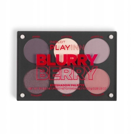 

Paleta cieni do powiek Inglot Playinn Blurry Berry