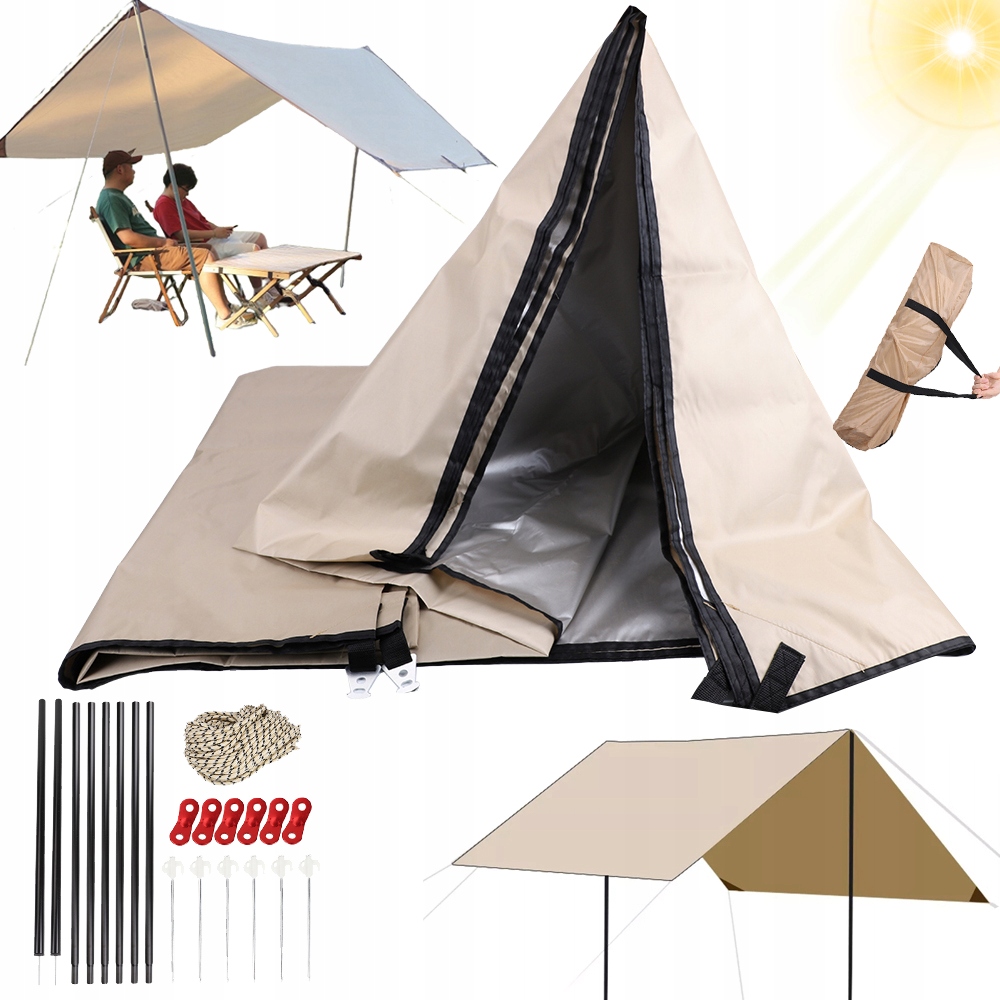 Skládací Kempingový Baldachýn, Zahradní Terasa Odolná Vůči Uv Záření