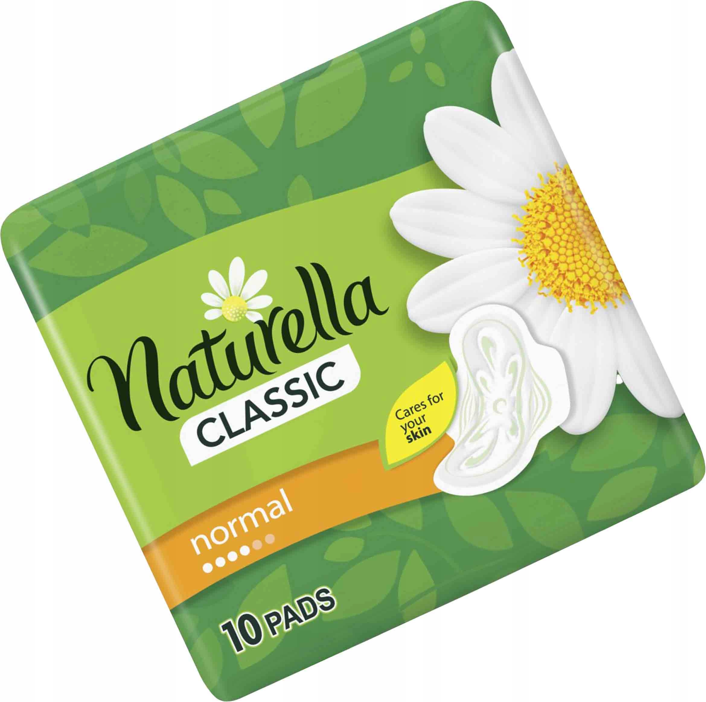 

Naturella Classic 10 sztuk Normal ze skrzydełkami