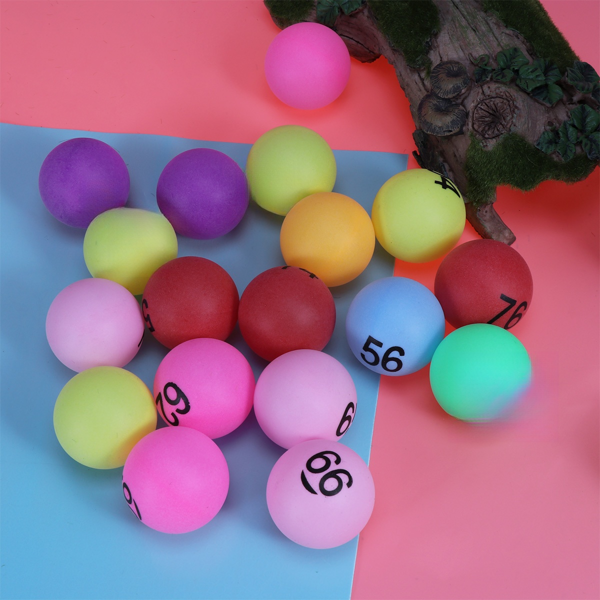 PIŁKA DO TENISÓW STOŁOWYCH Z NUMERAMI luzem PINGPONG 150 Model 14760126