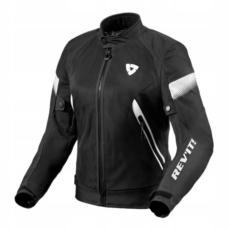 Dámska textilná bunda Revit Control Air H2O Lady Black/white čierna biela