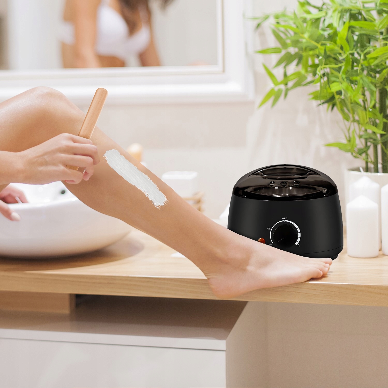 PODGRZEWACZ WOSKU TWARDY WOSK x 6 ZESTAW DEPILACJA 600G + 10 PATYCZKÓW EAN (GTIN) 5904094227006