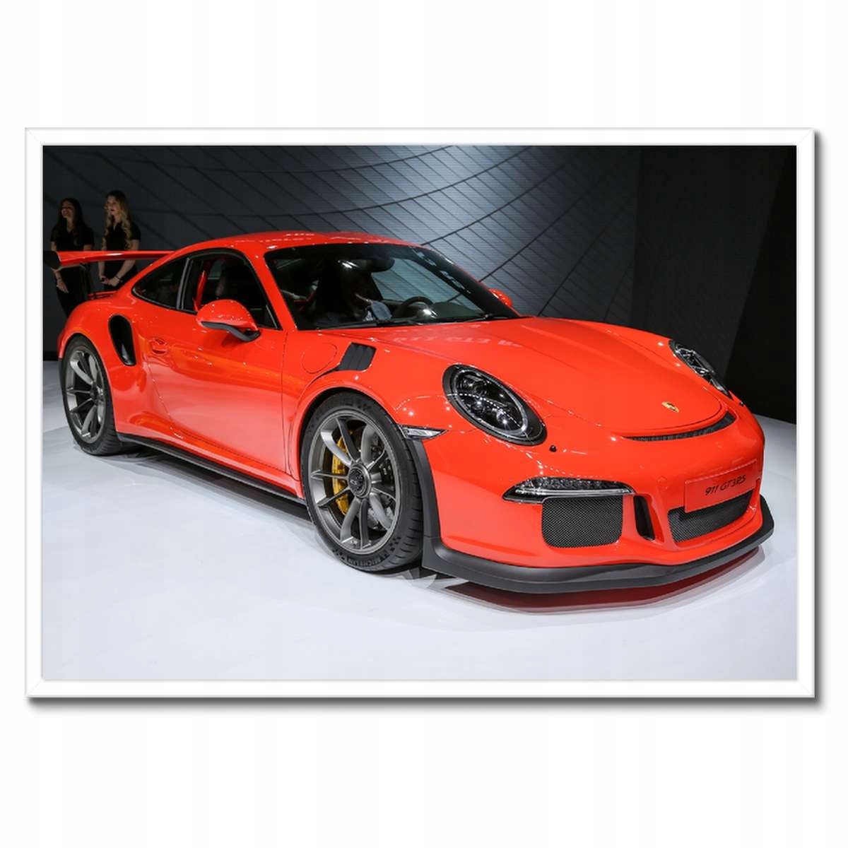Plakáty v rámu 70x50 Červené Porsche 911 GT3 Rs