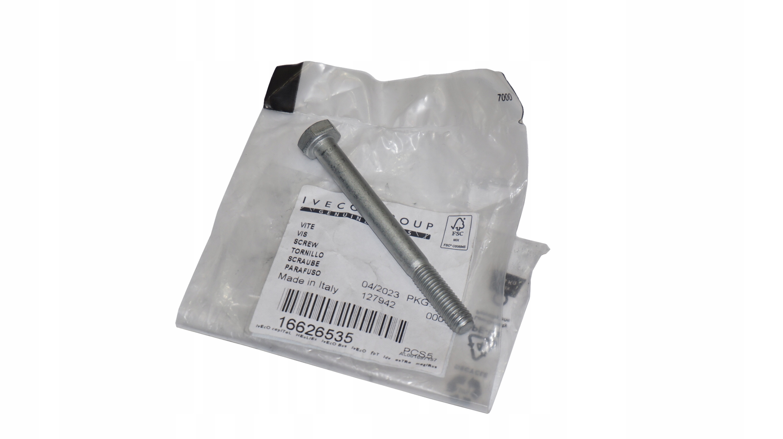 ŚRUBA MOCOWANIE WTRYSKIWACZA 2.3 3.0 D DUCATO BOXER JUMPER 06r+ 14r+