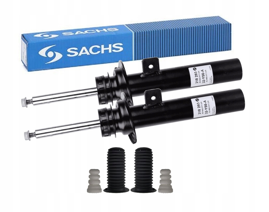 АМОРТИЗАТОРИ SACHS ПЕРЕД + ВІДБІЙНИКИ BMW 2 F45