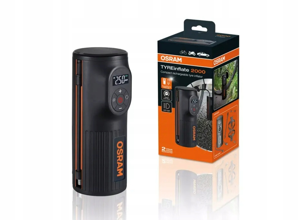 Osram TYREinflate prenosný kompresor, typ 2000