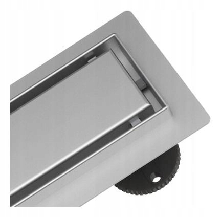 Lineárny Odtok Pod Dlažbu 50 cm Oceľ 2v1 Sifón Sprcha Sprchová Vanička Entero