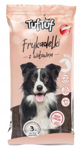 Przysmak dla psa Wołowina 3 ciastka TUF TUF FRYKADELKI NATURALNY SMAKOŁYK EAN (GTIN) 5905342250258