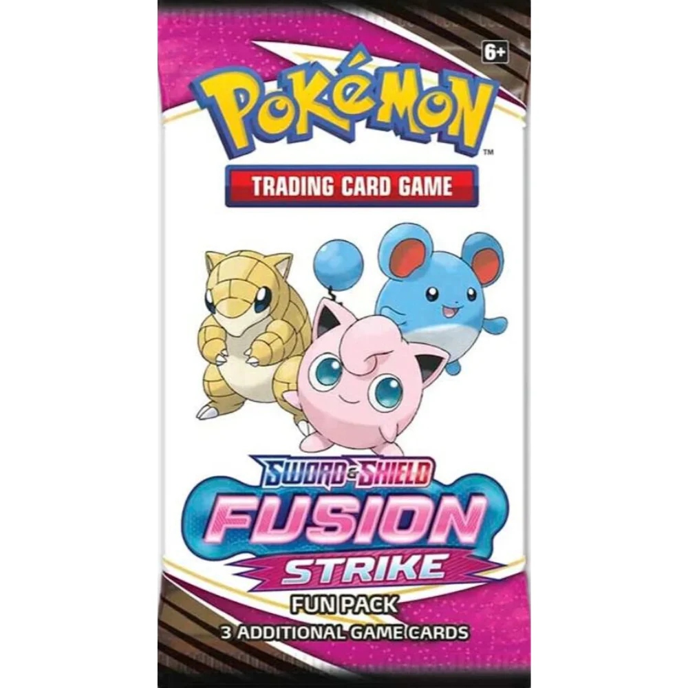 Zestaw kart Pokemon TCG: Sword&Shield - Fusion Strike - Fun Pack (1 Paczka)