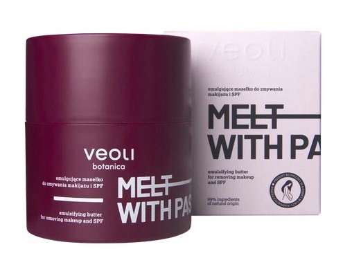 Veoli Melt With Passion Emulgační máslo na odličování make-upu a Spf 40 g