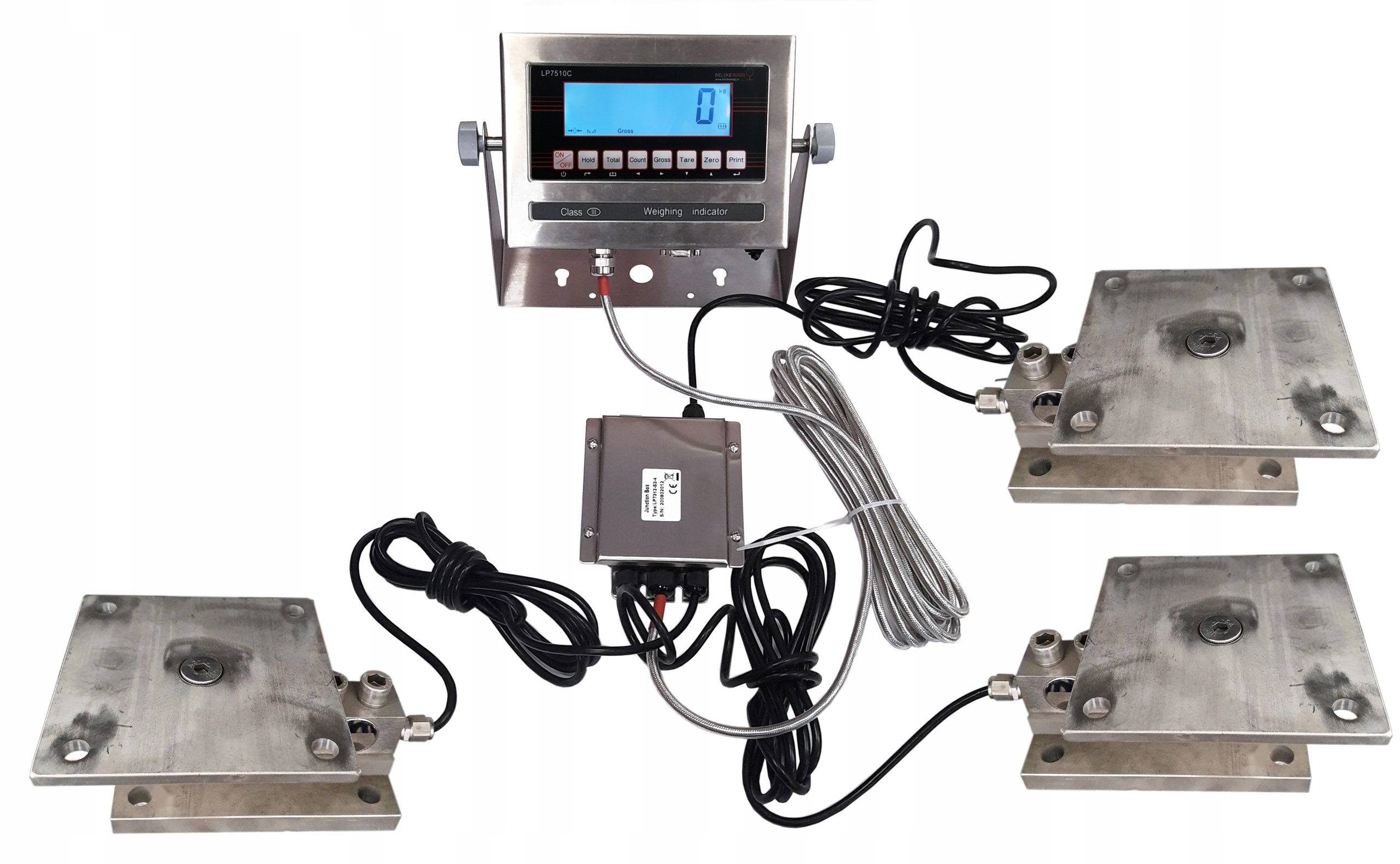 Váha Pod Míchačku Krmiva, Nádrž S Mlékem