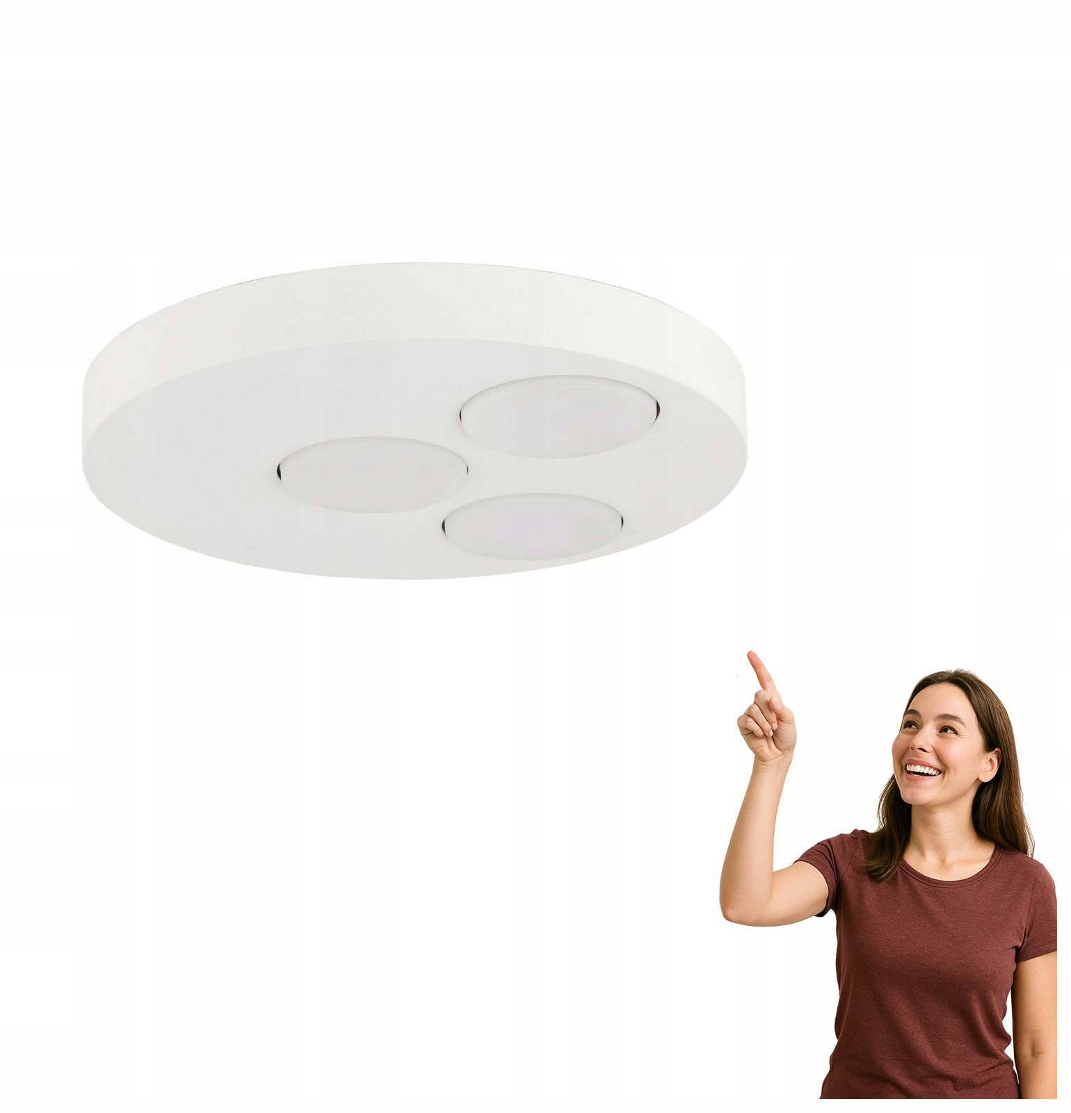 Stropná lampa Bros 3 40835 Sigma Lighting