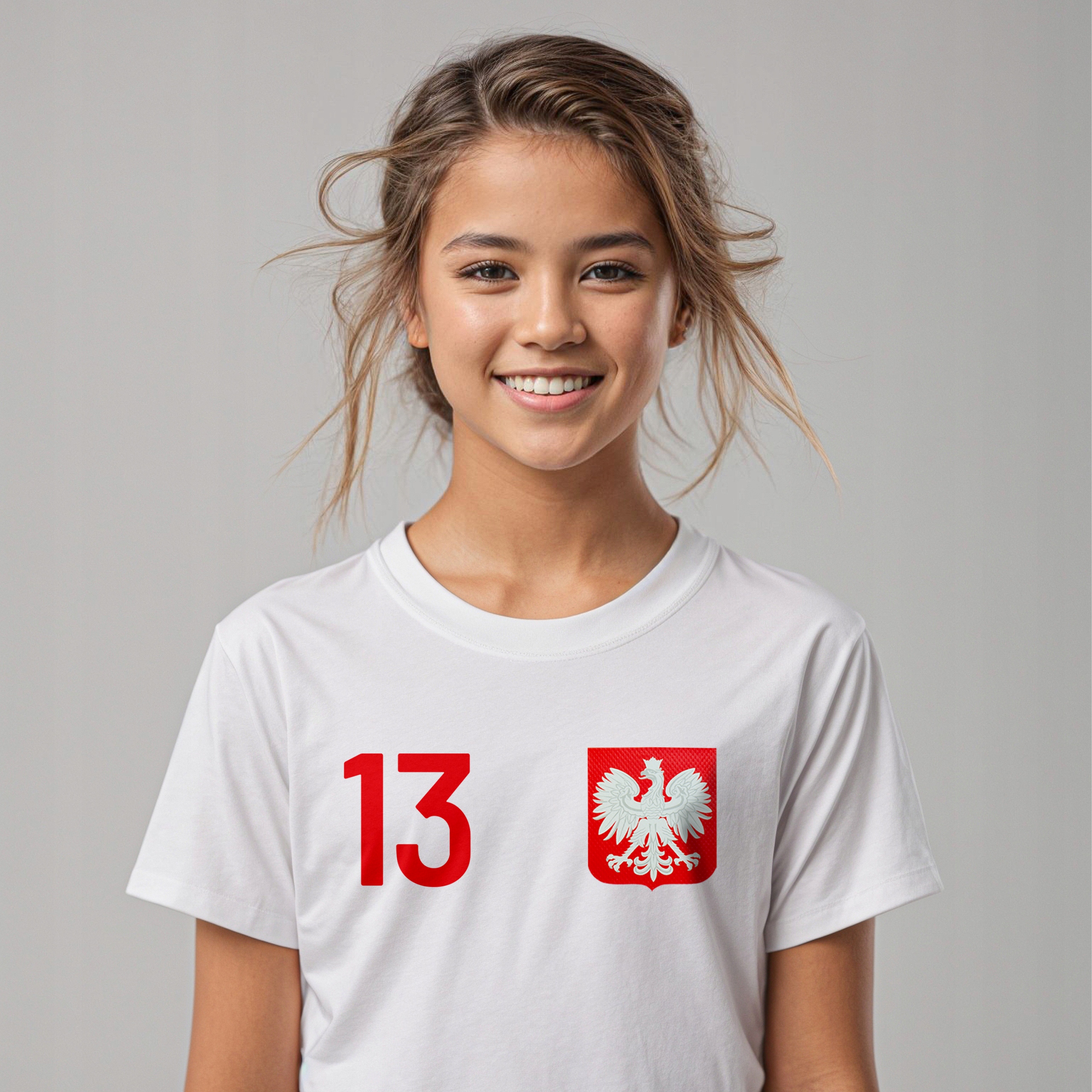 Strój Piłkarski z Nadrukiem Rozmiar 146-152