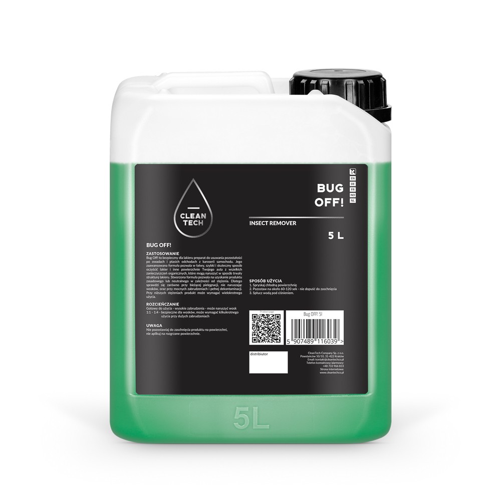 

CleanTech Bug Off Usuwanie owadów 5000ml