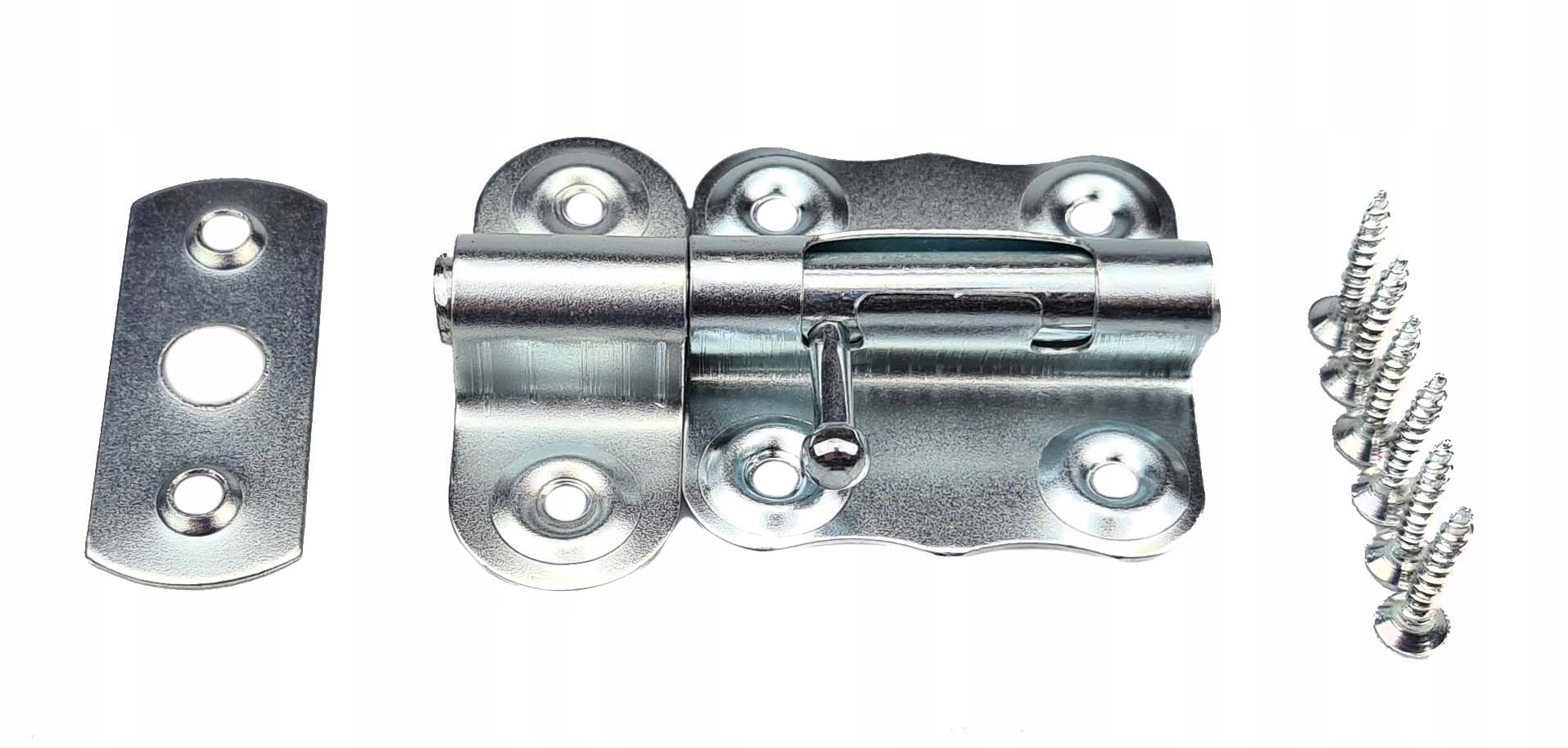 

Zasuwka Uniwersalna 50 mm Zamknięcie Blokada Drzwi