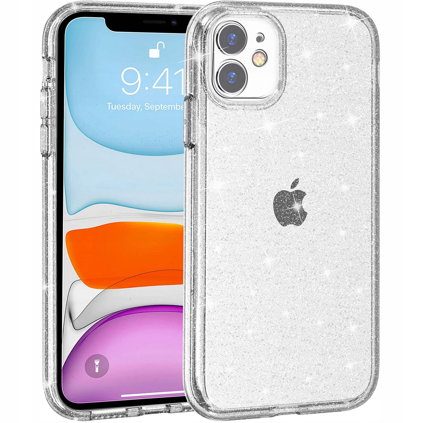 

Etui Brokat Clear Szkło na Iphone 11