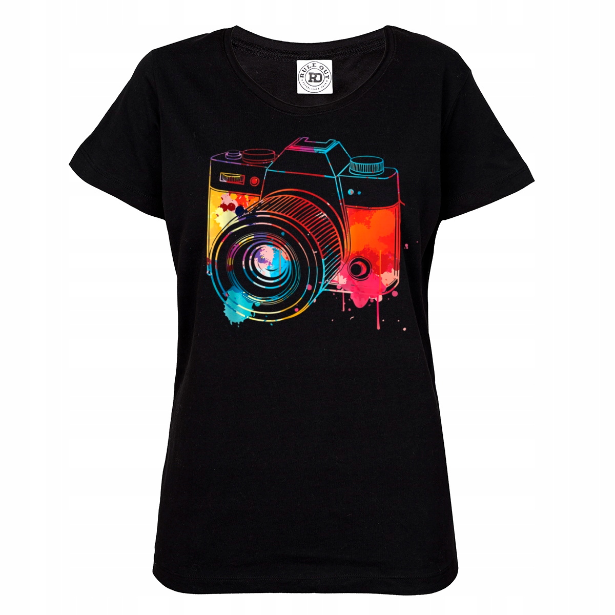 

Damska Koszulka Dla Fotografa Aparat Fotograf