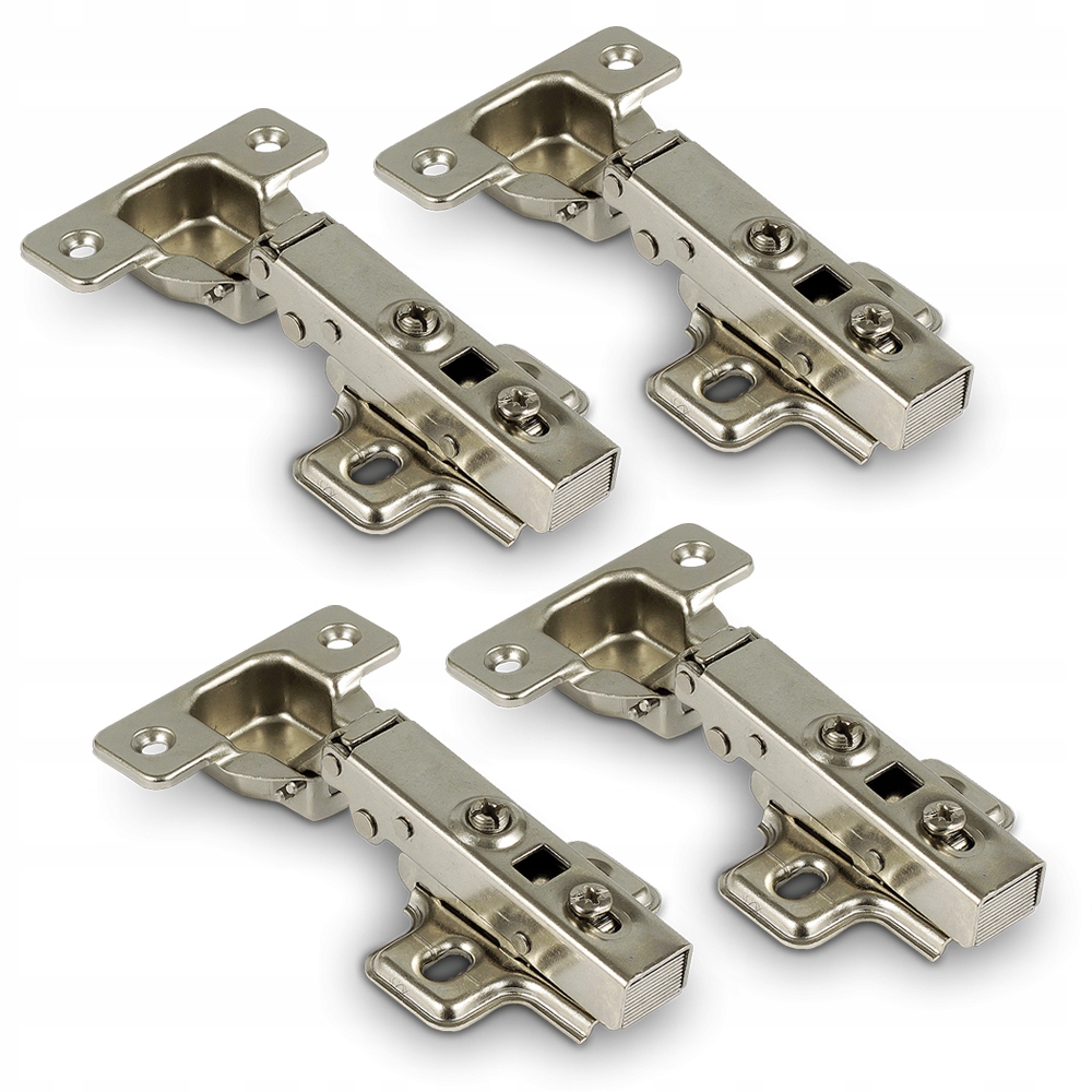 

4X Zawias Meblowy Nakładany Cichy Domyk 20%