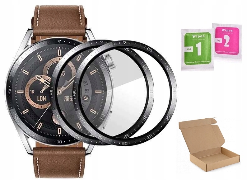 2 x Szkło Hybrydowe FULL do Huawei Watch GT 3 46mm EAN (GTIN) 6090903777769