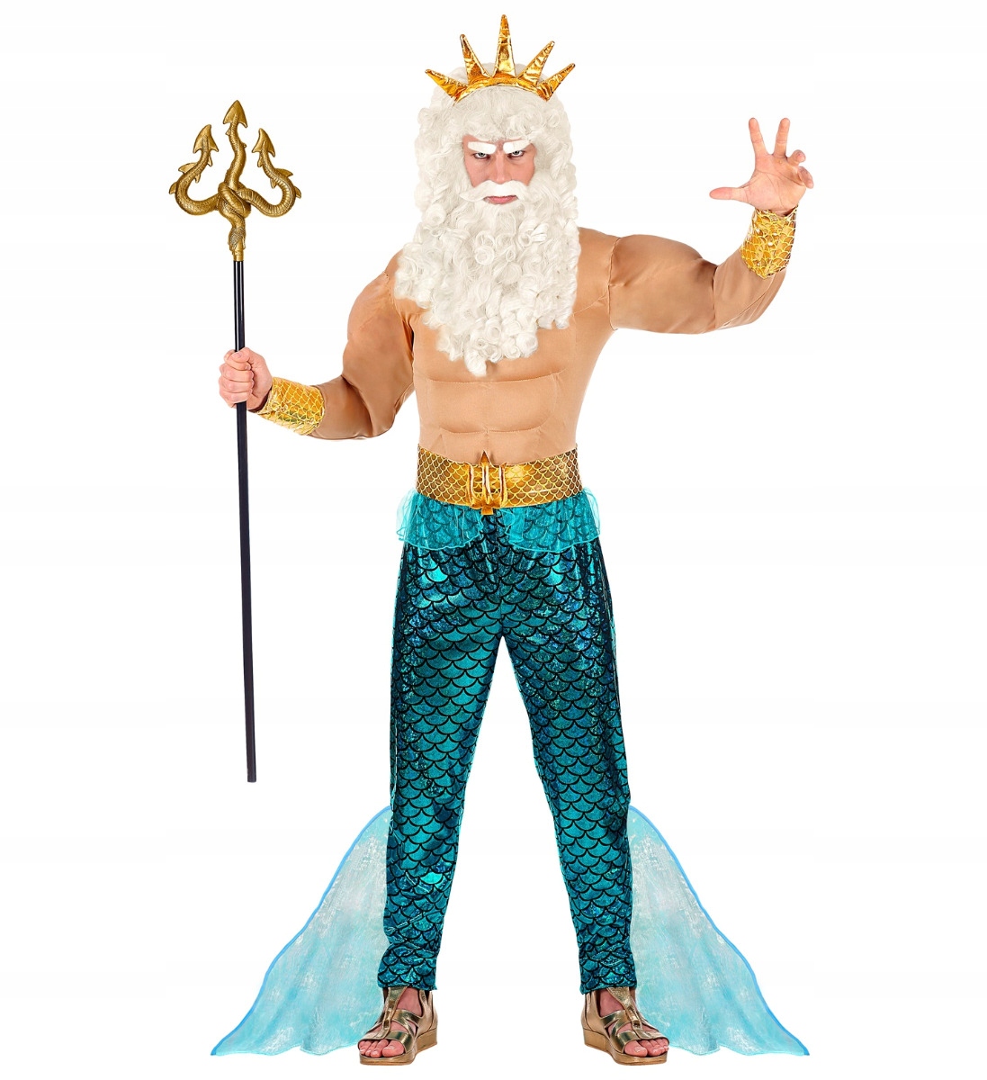 Kostým Poseidona Bůh moře Olimp Poseidon S