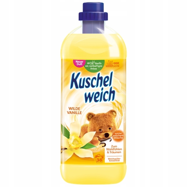 

Kuschelweich Żółty Koncentrat Płyn Płukania 1L De