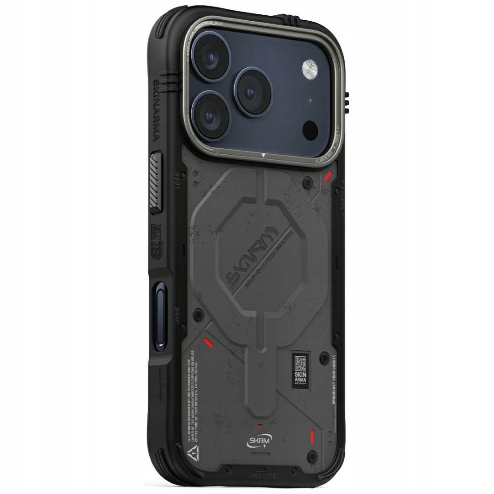 Etui Skinarma Vigor MagSafe do iPhone 17 Pro grafitowy