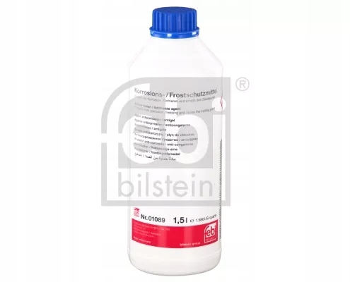 01089/FEB Płyn Do Chłodnic 1,5L Niebieski Jakość G11 Koncentrat Do -96 Va