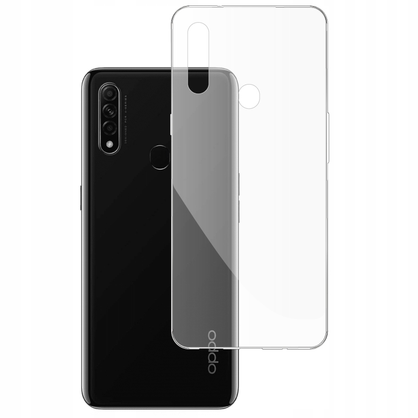 

Etui do Oppo A31 2020 gumowe Slim Clear View