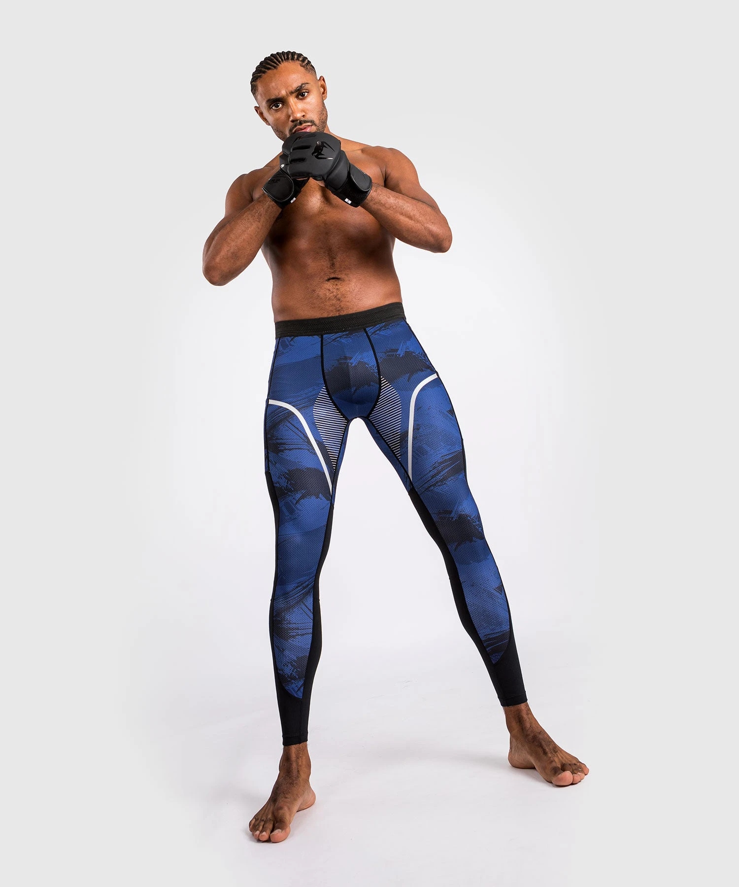 Legginsy Sportowe Treningowe Venum Electron 3.0 Niebieskie r. XL