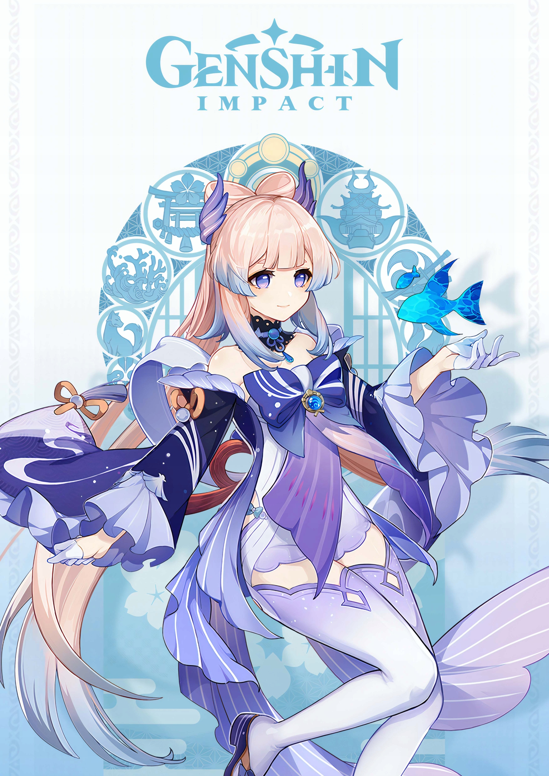 

Plakat A3 Genshin Impact Kokomi