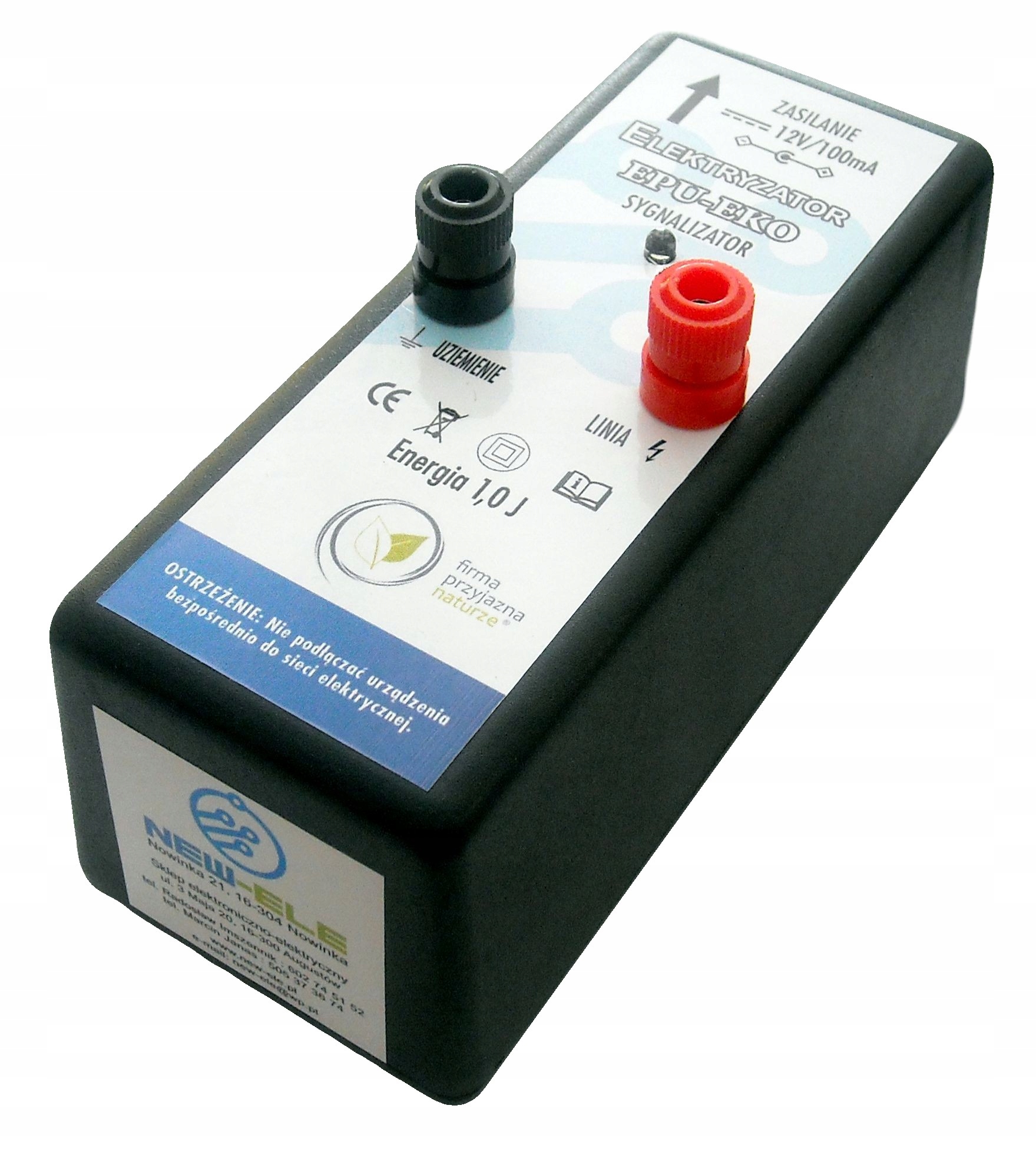 Elektryzator pastuch ogrodzeniowy EPU-EKO energia 1J Rodzaj uniwersalny