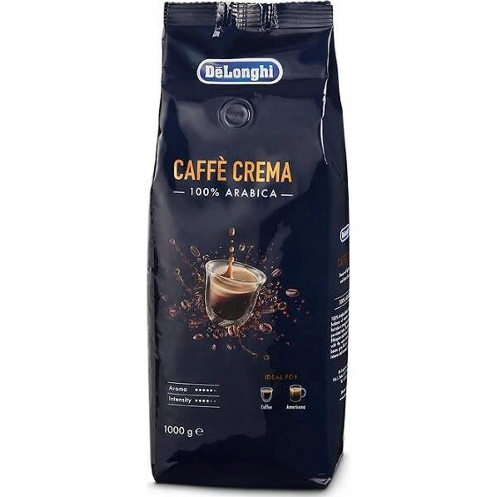 Levně Zrnková káva De'Longhi Caffe Crema, 1000 g