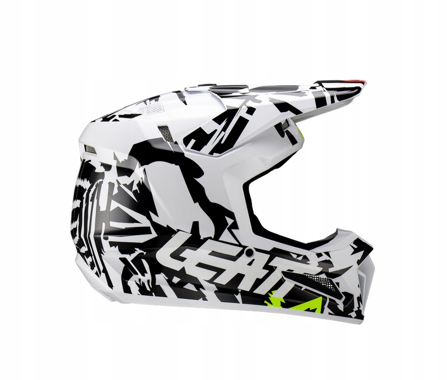 LEATT KASK MOTO 3.5 Dziecięcy Zebra L Rozmiar L
