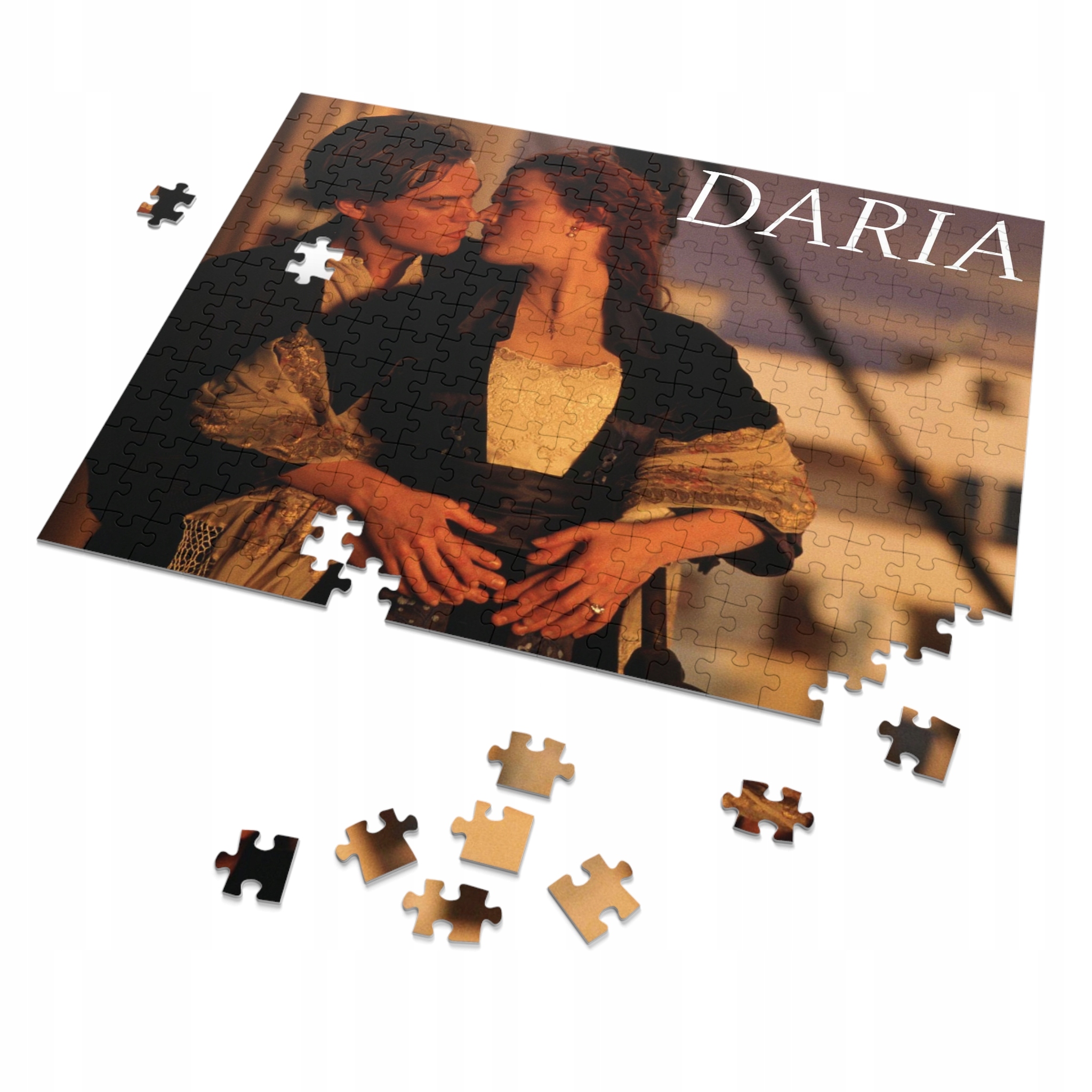 Puzzle + IMIĘ TITANIC WZORY A3 252 el