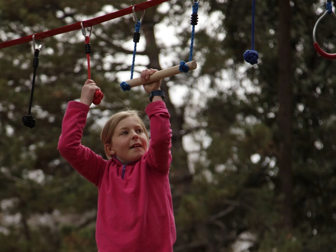 TOR PRZESZKÓD PARK LINOWY DLA DZIECI MEGA ZESTAW XXL do OGRODU PRZENOŚNY Rodzaj inny