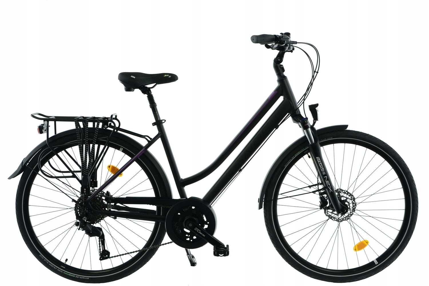 Rower trekkingowy Kands Verso V2 koła 28 hydraulika 17 Grafitowy