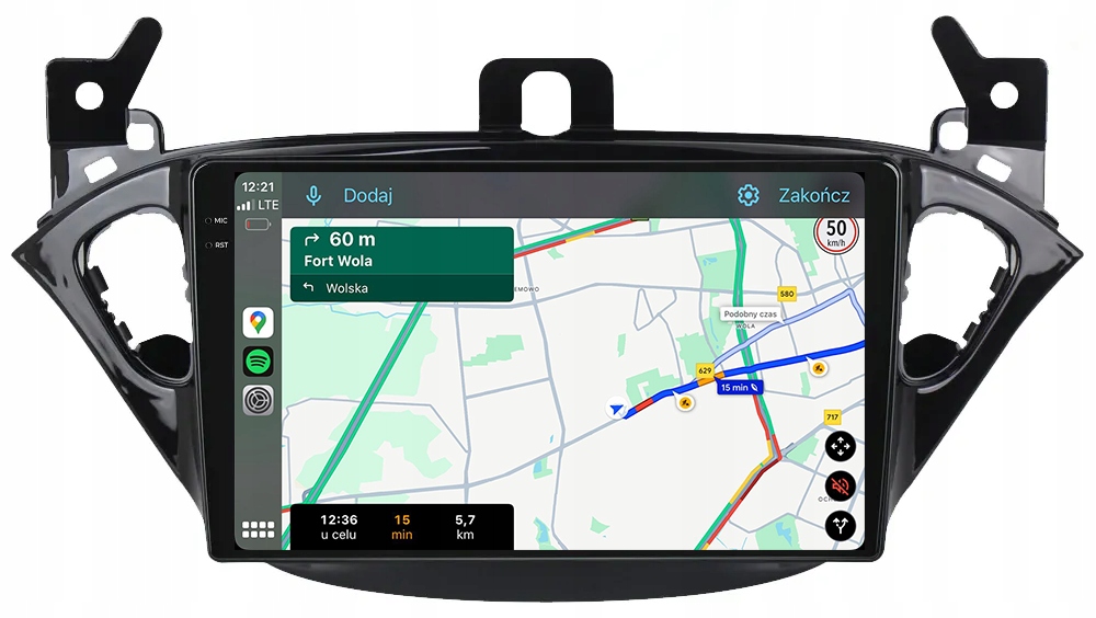 Opel Adam Corsa E 2014-2019 Rádio Navigace Android TS20 12GB/256GB 2K Qled