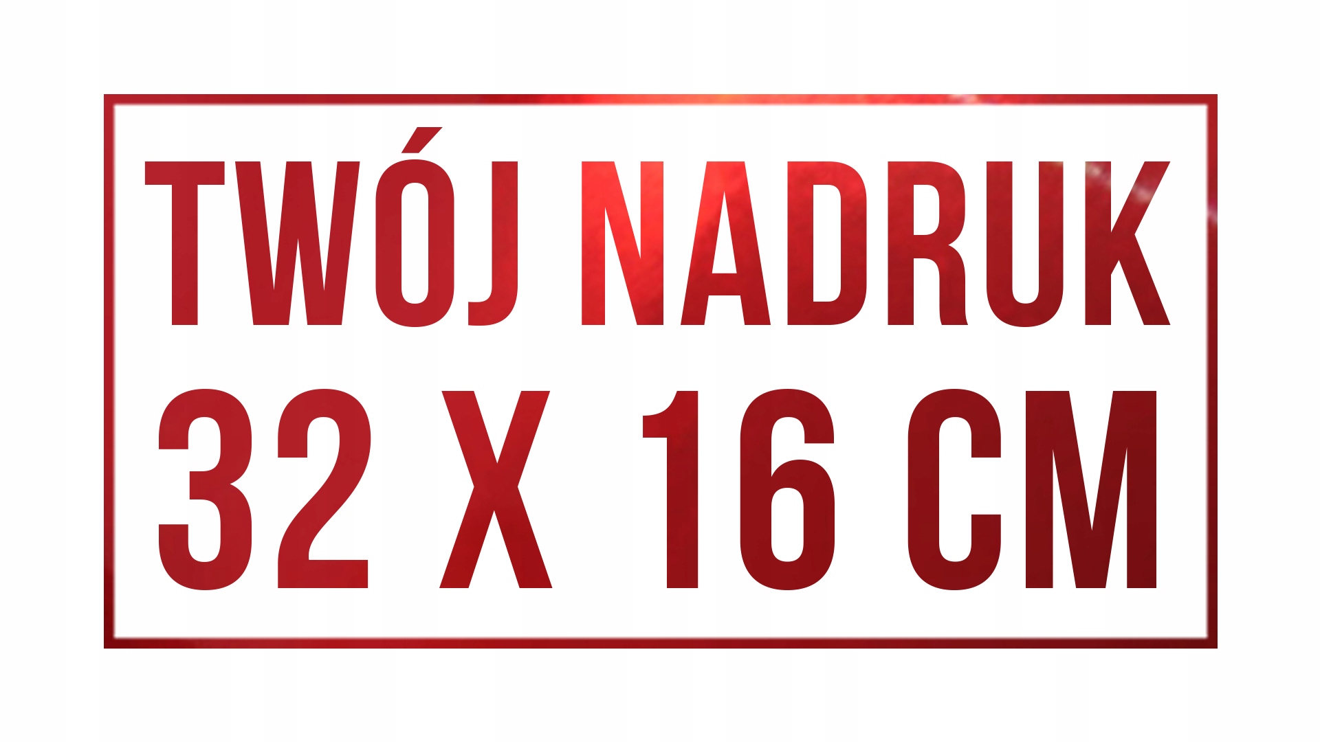 

nadruk metaliczny flex logo różne 32x16 cm