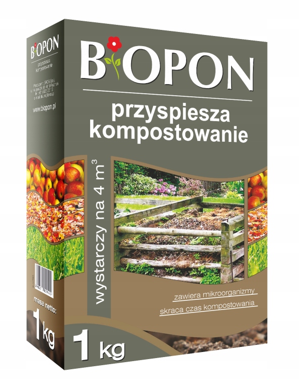 

Biopon 1KG Komposter Przyśpiesza Kompostowanie