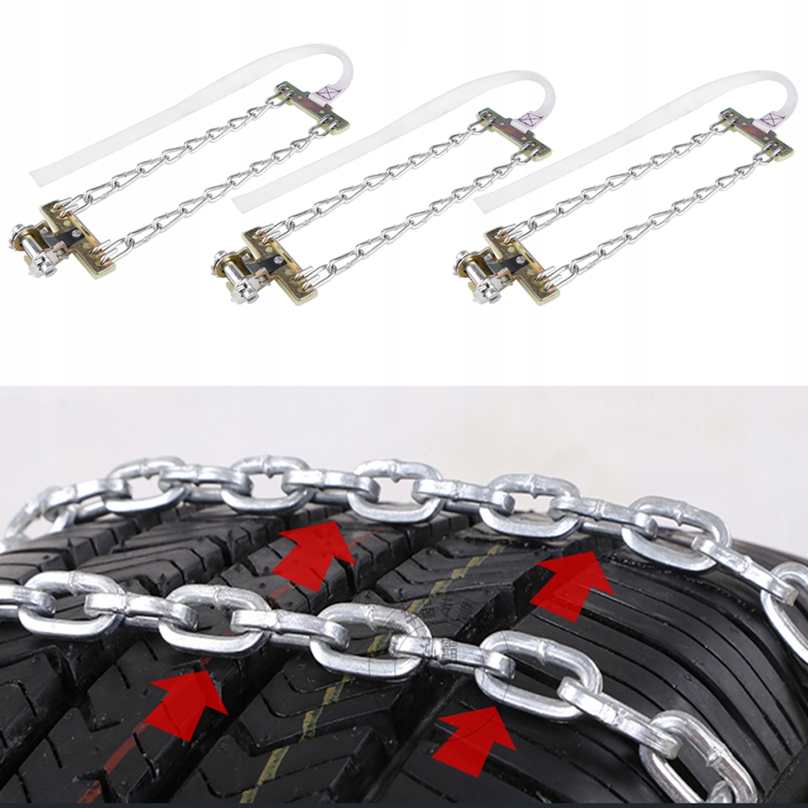 goc/3szt 165-195mm Antypoślizgowe błoto Ice Snow EAN (GTIN) 6407157070742