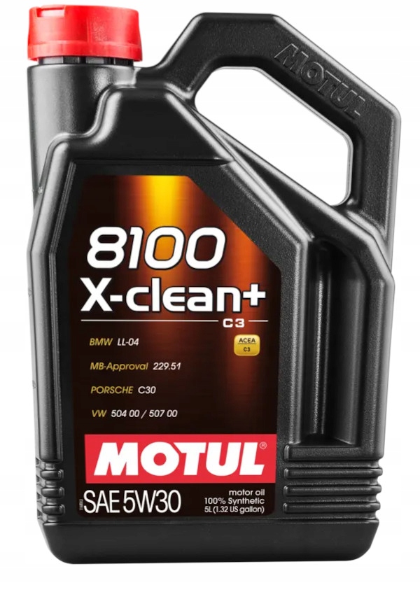 Motul 8100 X-Clean+ 5W30 5L